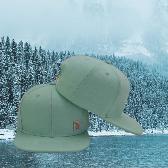 Mint Snapback Hat - Picture 2 of 5